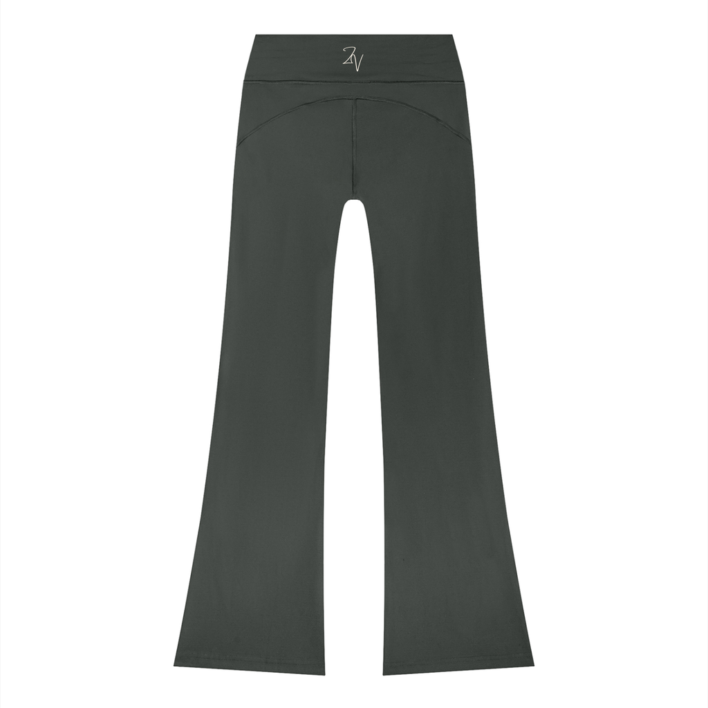 Women's Flared Drawstring Leggings | High Rise Performance Yoga Pants