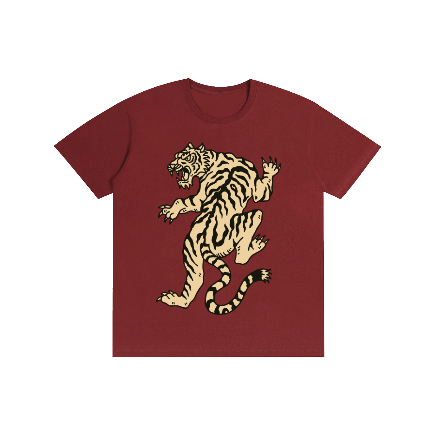 Tiger Women's Graphic Tee | 100% Cotton Wildlife Graphic Shirt