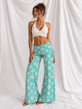 Southwestern Wide Leg Pants | Women's Flowy Boho Lounge Pants