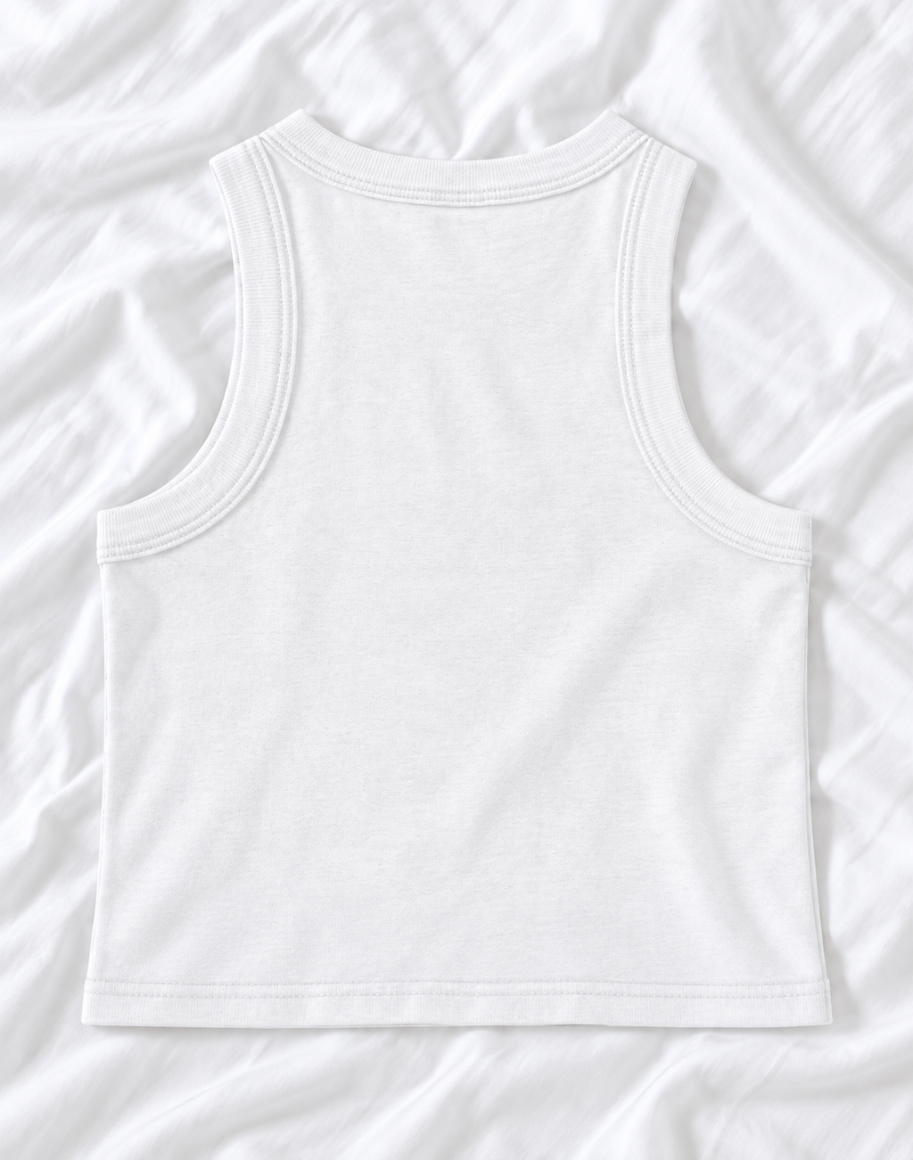 Buffalo Women's Snow Washed Cropped Tank Top – Football Game Day Sleeveless Top