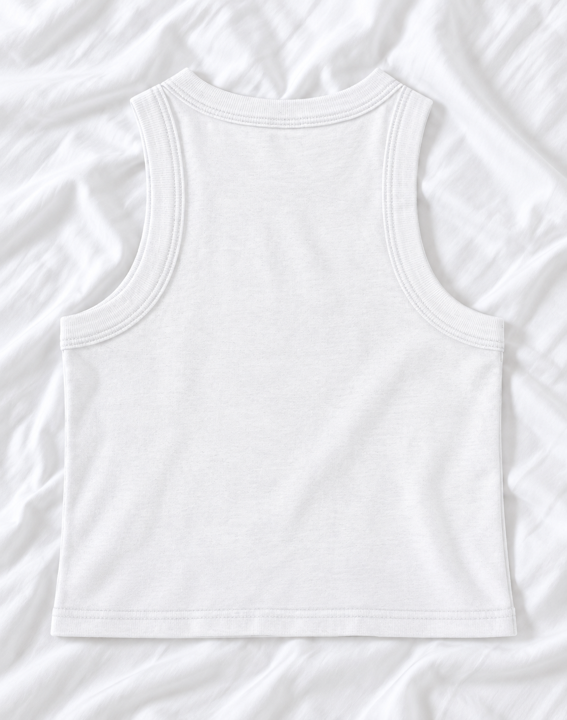 Buffalo Women's Snow Washed Cropped Tank Top – Football Game Day Sleeveless Top