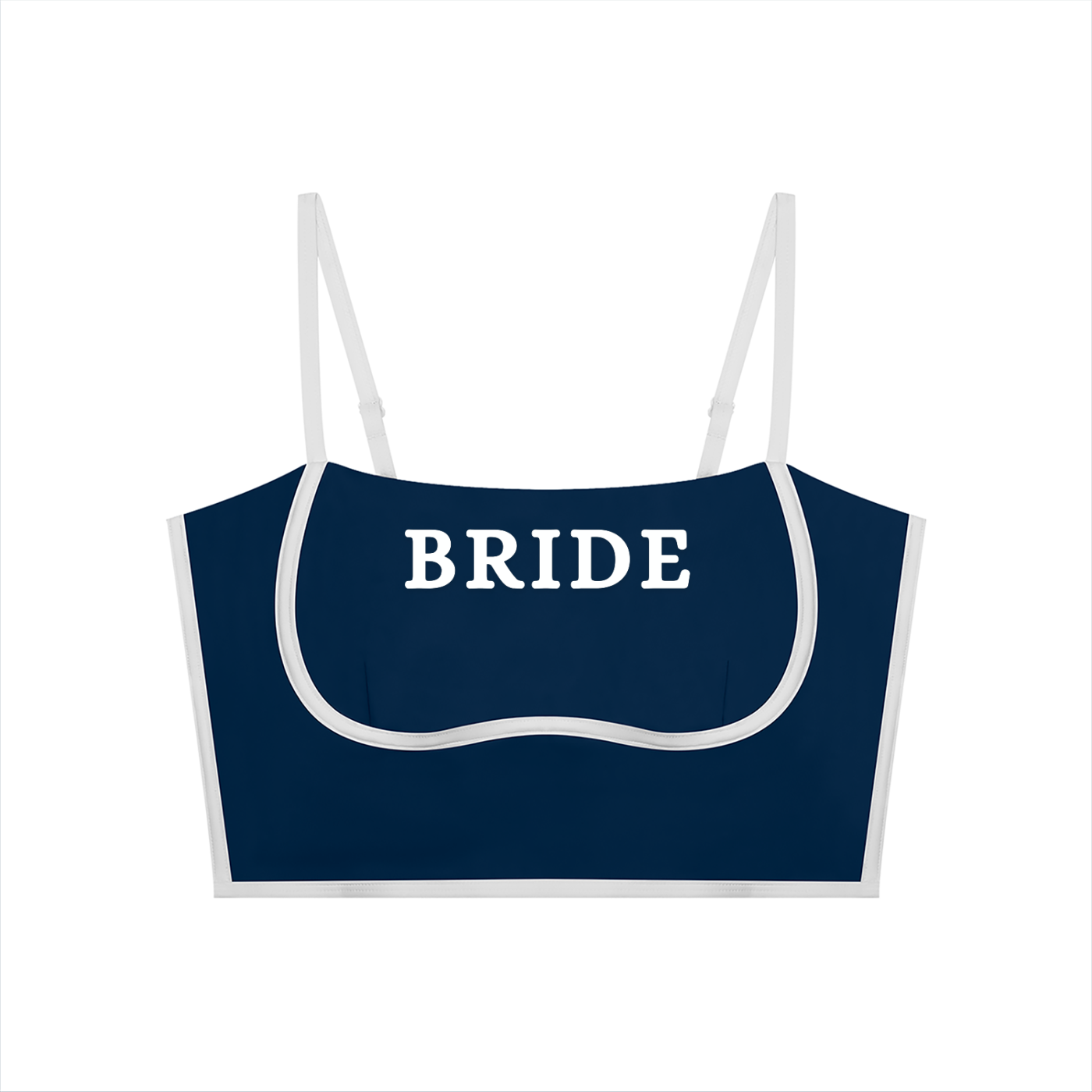 Bride Women's Padded Sports Bra | Supportive Bridal Activewear