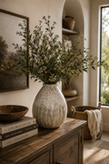 Large Antique Textured Pottery Planter