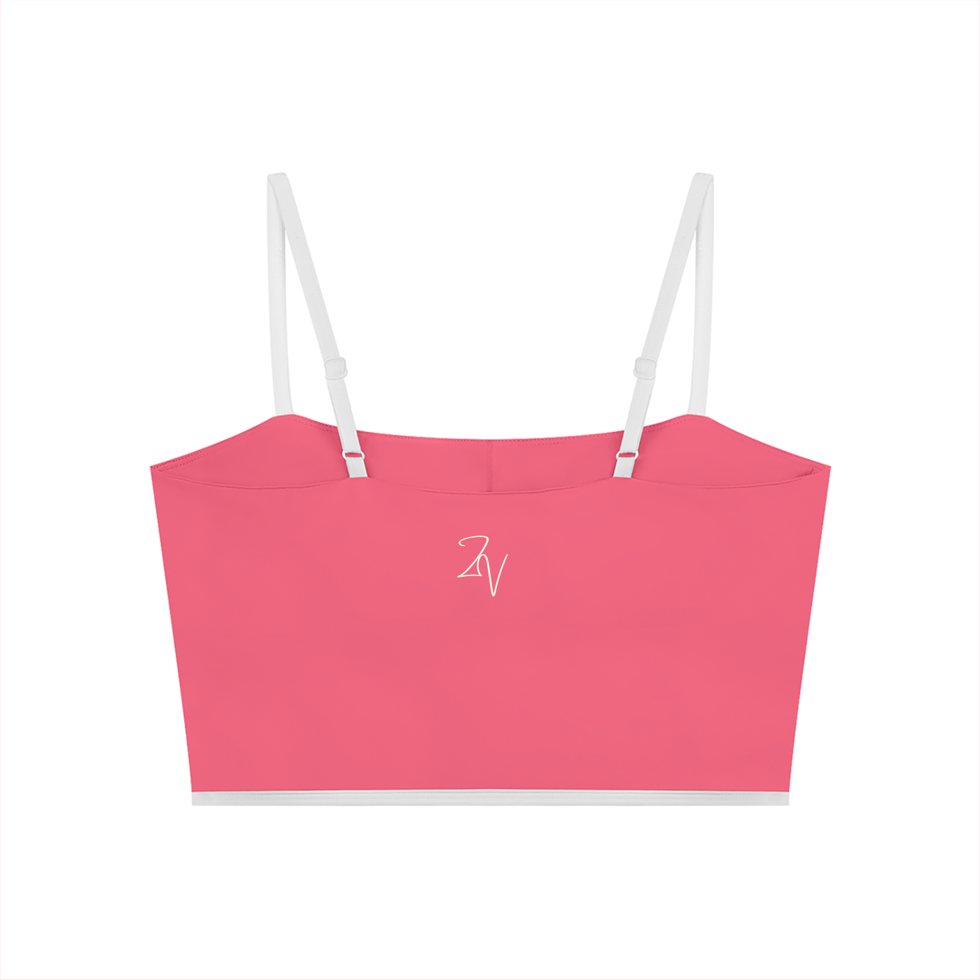 Women's Color Block Adjustable Sports Bra | Built-In Padded Athletic Workout Bra