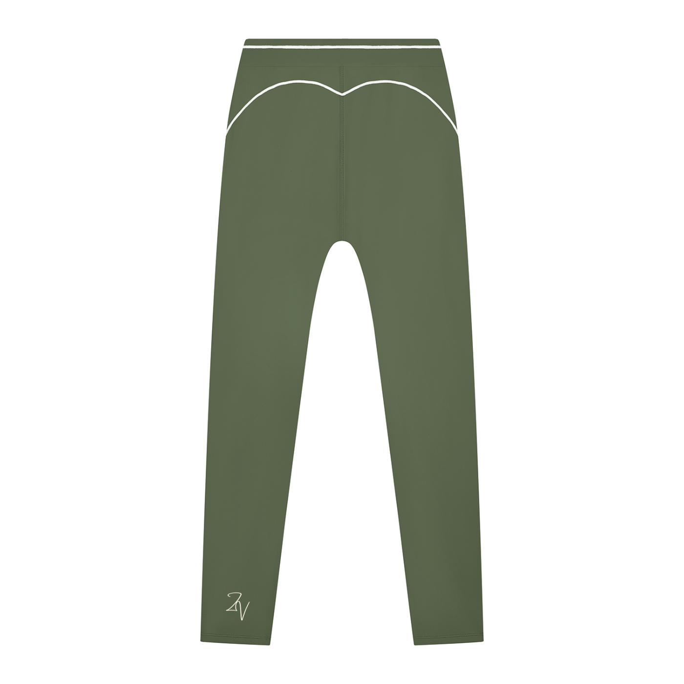 Women's High Rise Topstitch Leggings | Athletic Performance Workout Pants