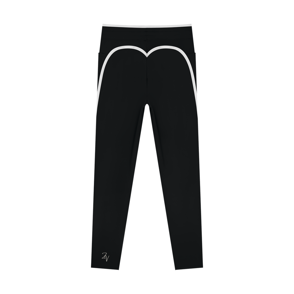 Women's Color Block Yoga Leggings | High-Waisted Athletic Performance Tights