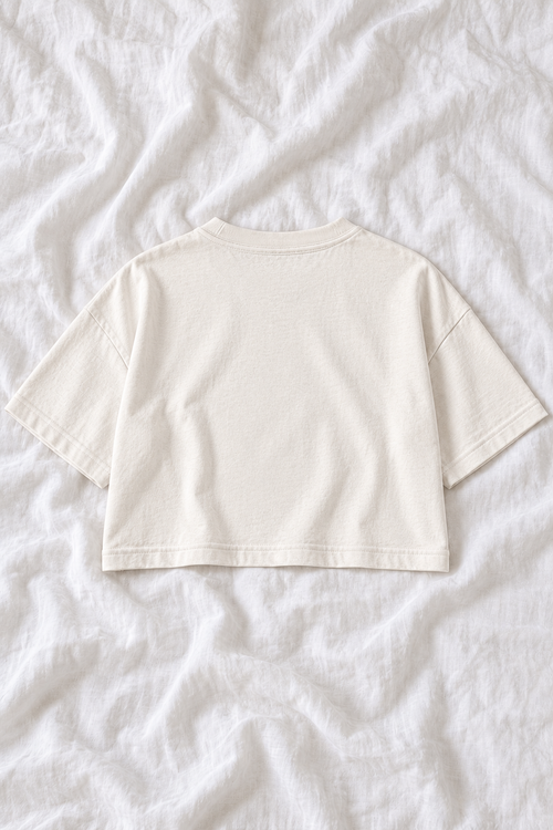 Arizona Football Oversized Cropped Graphic Tee – Women’s Game Day T-Shirt