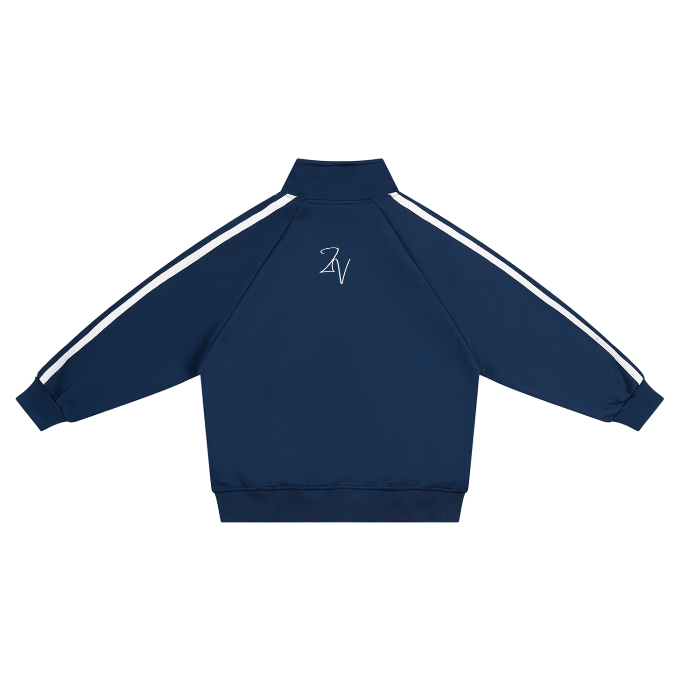 Kids Contrast Tape Track Jacket | Lightweight Zip-Up Athletic Jacket