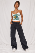 Jacksonville Cropped Tank Top, Football Game Day Crop Top, Women’s Tailgate Tank, Football Season Ou