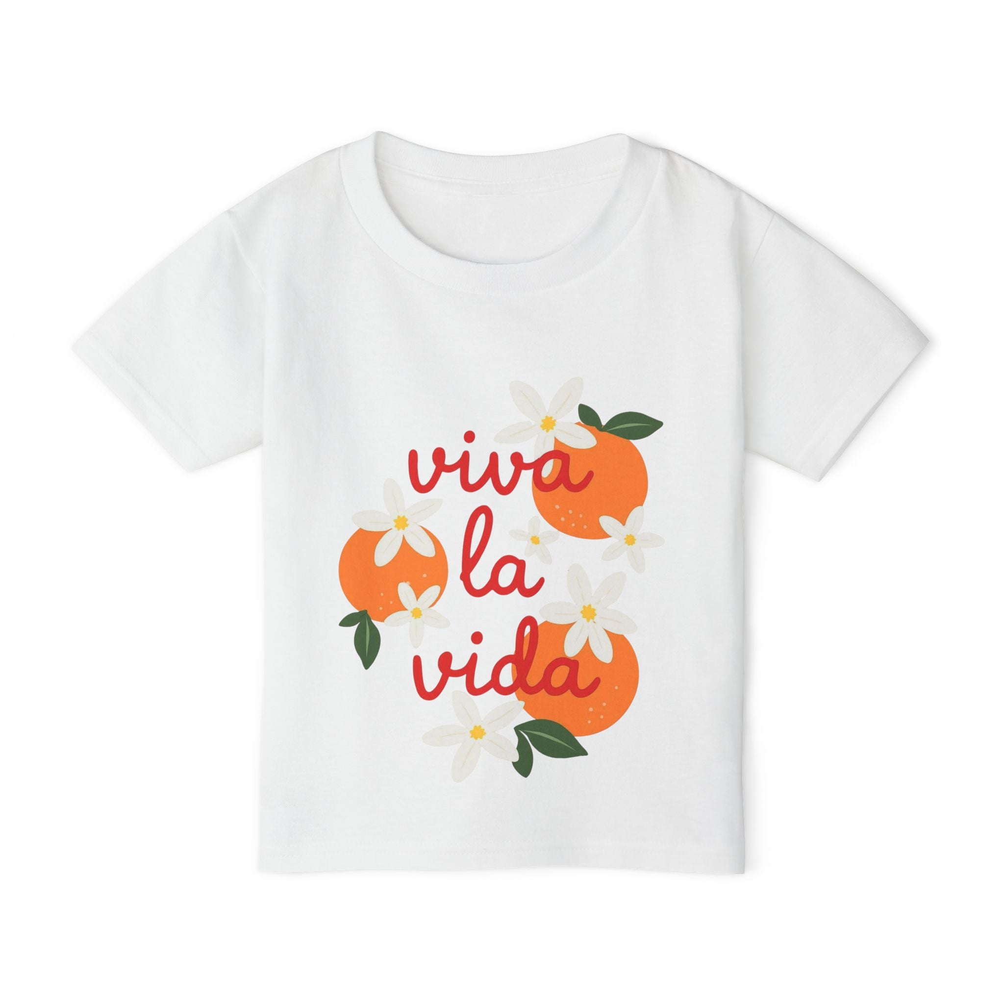 Viva La Vida Toddler T‑Shirt — Orange Blossom Kids Tee