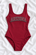 Arizona Football One-Piece Swimsuit – Women’s Game Day Swimwear