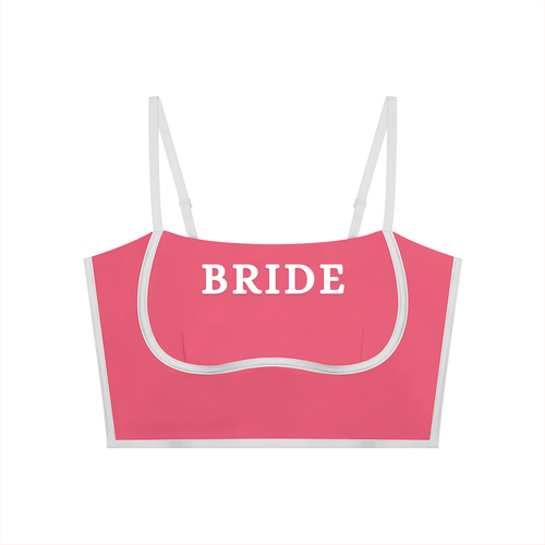 Bride Women's Padded Sports Bra | Supportive Bridal Activewear