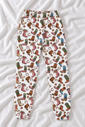 Western Cowgirl Boots Women's Joggers | Vintage Cowboy Boot Print Pants | Retro Rodeo Lounge Pants