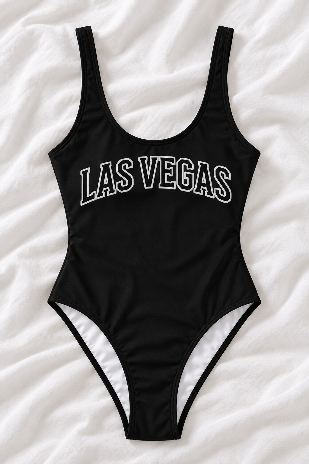 Las Vegas Football One-Piece Swimsuit – Women’s Game Day Swimwear