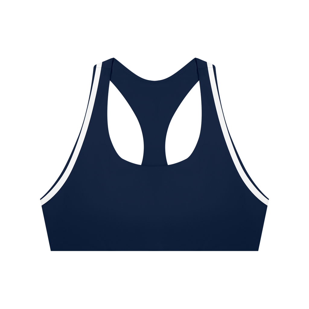 Women's Racerback Sports Bra | Built-In Padding Supportive Workout Bra