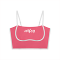 Wifey Women's Padded Sports Bra | Supportive Bridal Activewear
