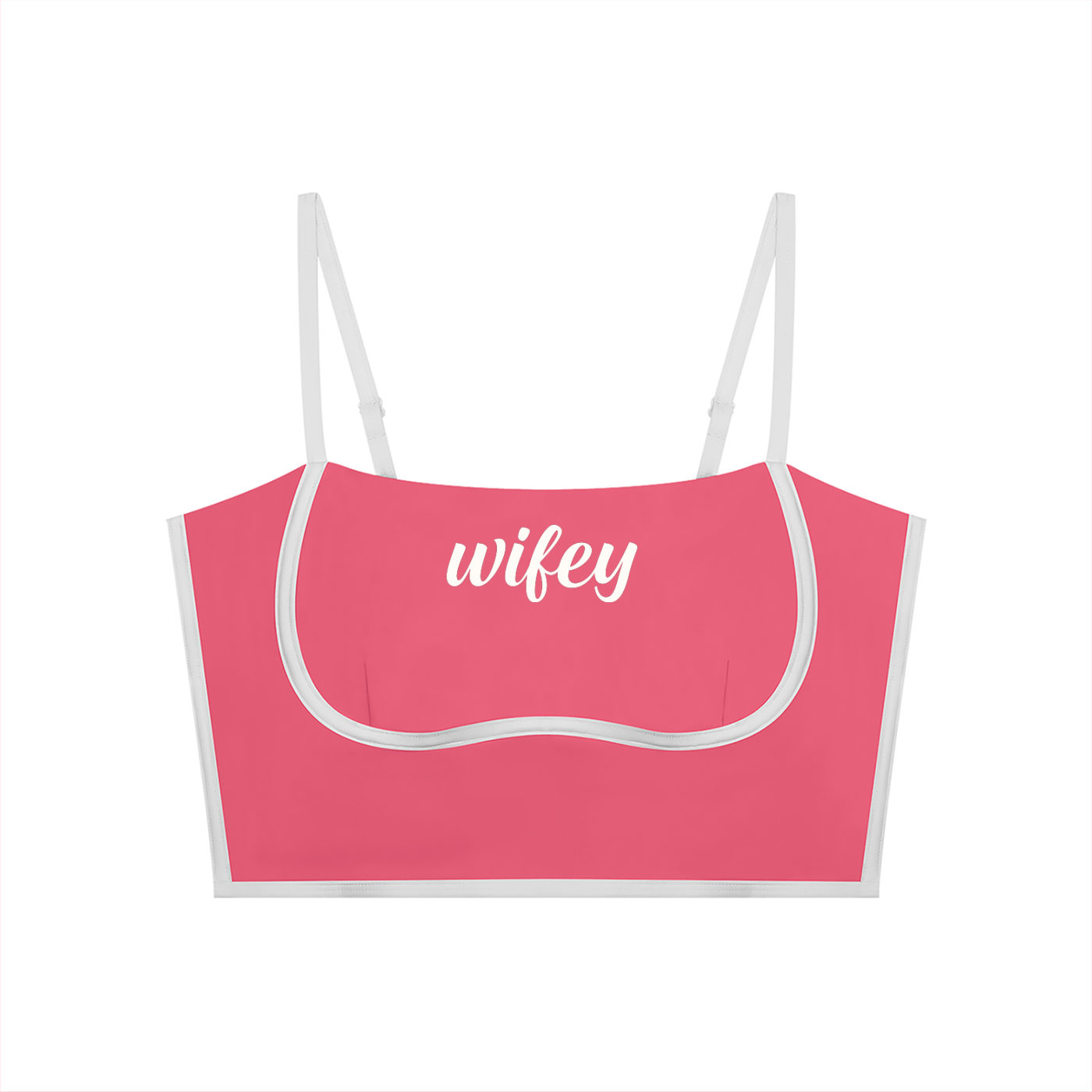 Wifey Women's Padded Sports Bra | Supportive Bridal Activewear
