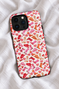 Howdy Honey Cowgirl MagSafe Tough iPhone Case | Pink & Red Western Cowboy Boots Phone Cover