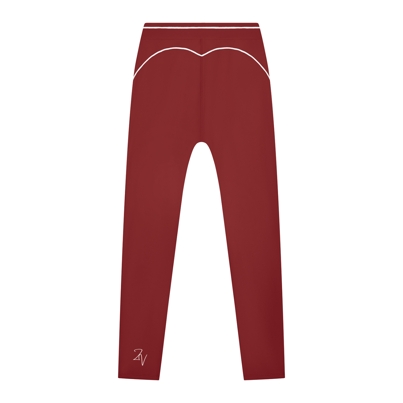 Women's High Rise Topstitch Leggings | Athletic Performance Workout Pants