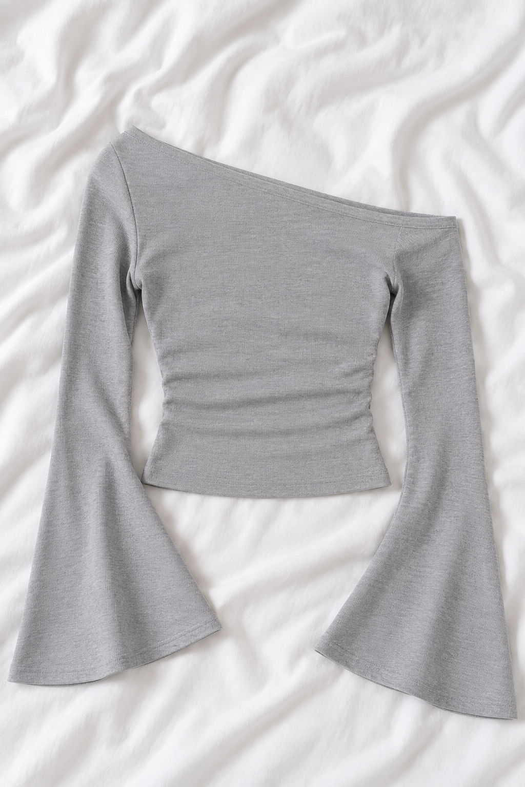 Baltimore Football Off-Shoulder Bell Sleeve T-Shirt – Women’s Game Day Top