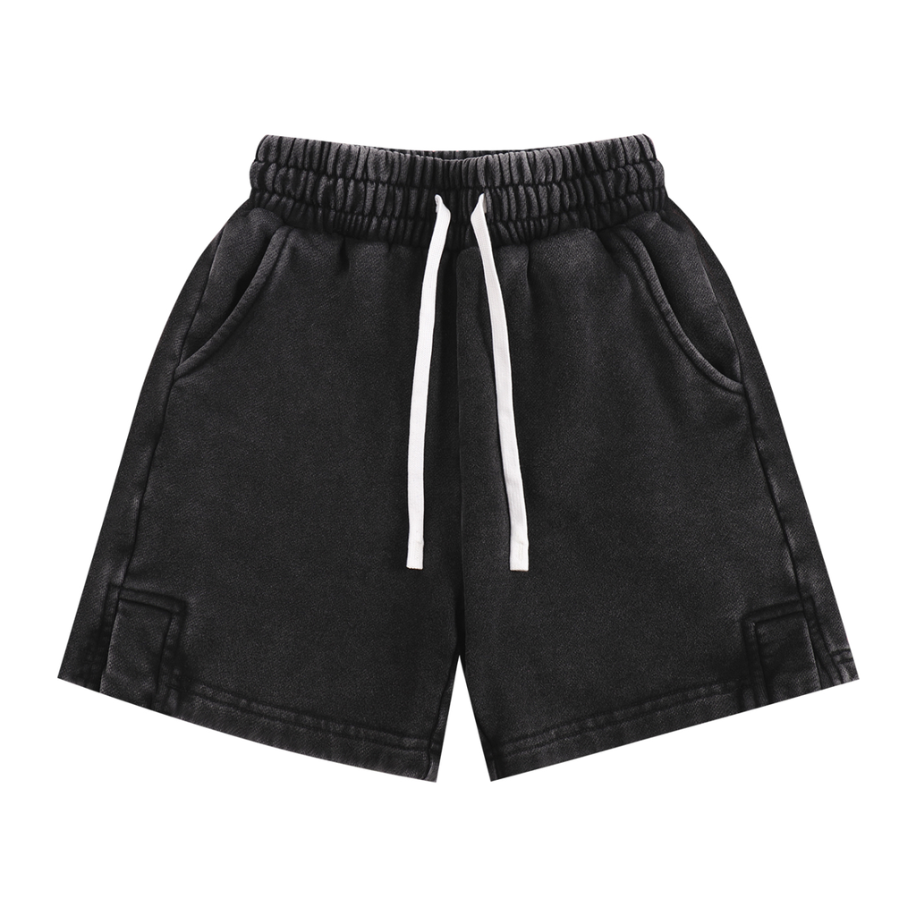 Snow Washed Kids Shorts | Vintage Cotton Everyday Shorts