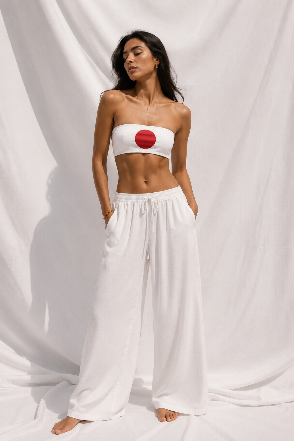 Women's Japan Bandeau Bikini Top | Strapless Swim Top
