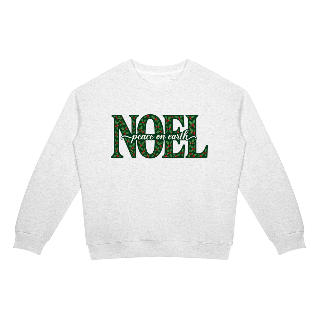 Noel Peace on Earth Unisex Christmas Crewneck Sweatshirt