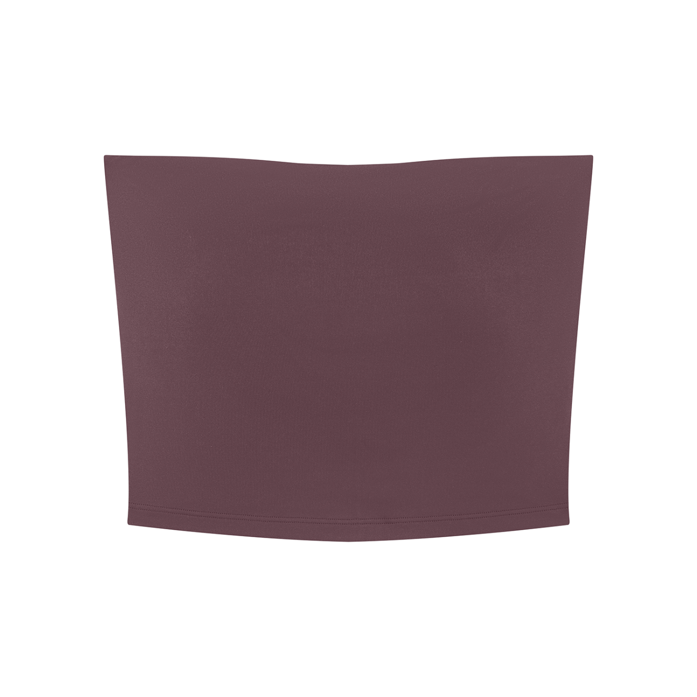 Women's Cropped Tube Top | Built-In Padded Bandeau Top
