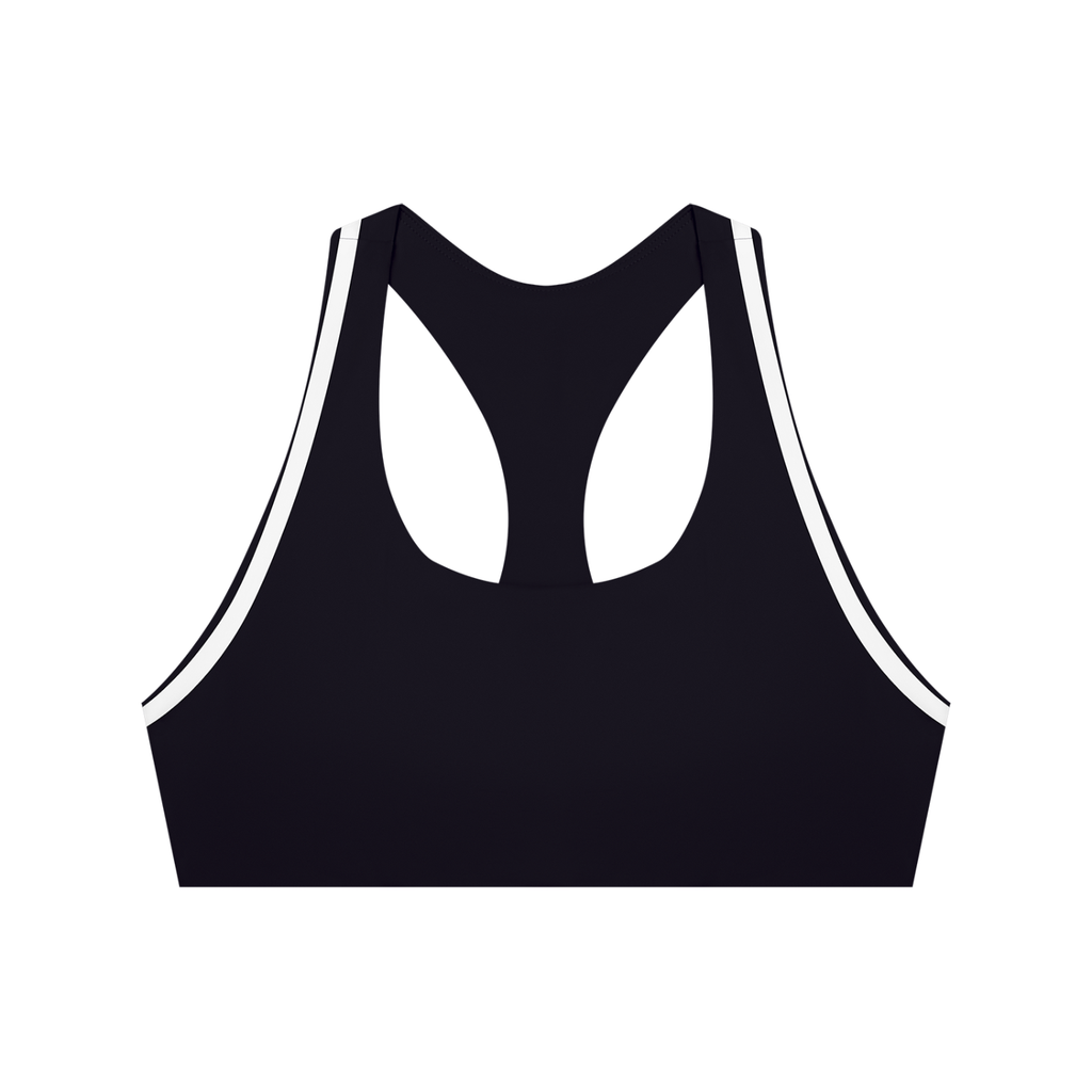 Women's Racerback Sports Bra | Built-In Padding Supportive Workout Bra