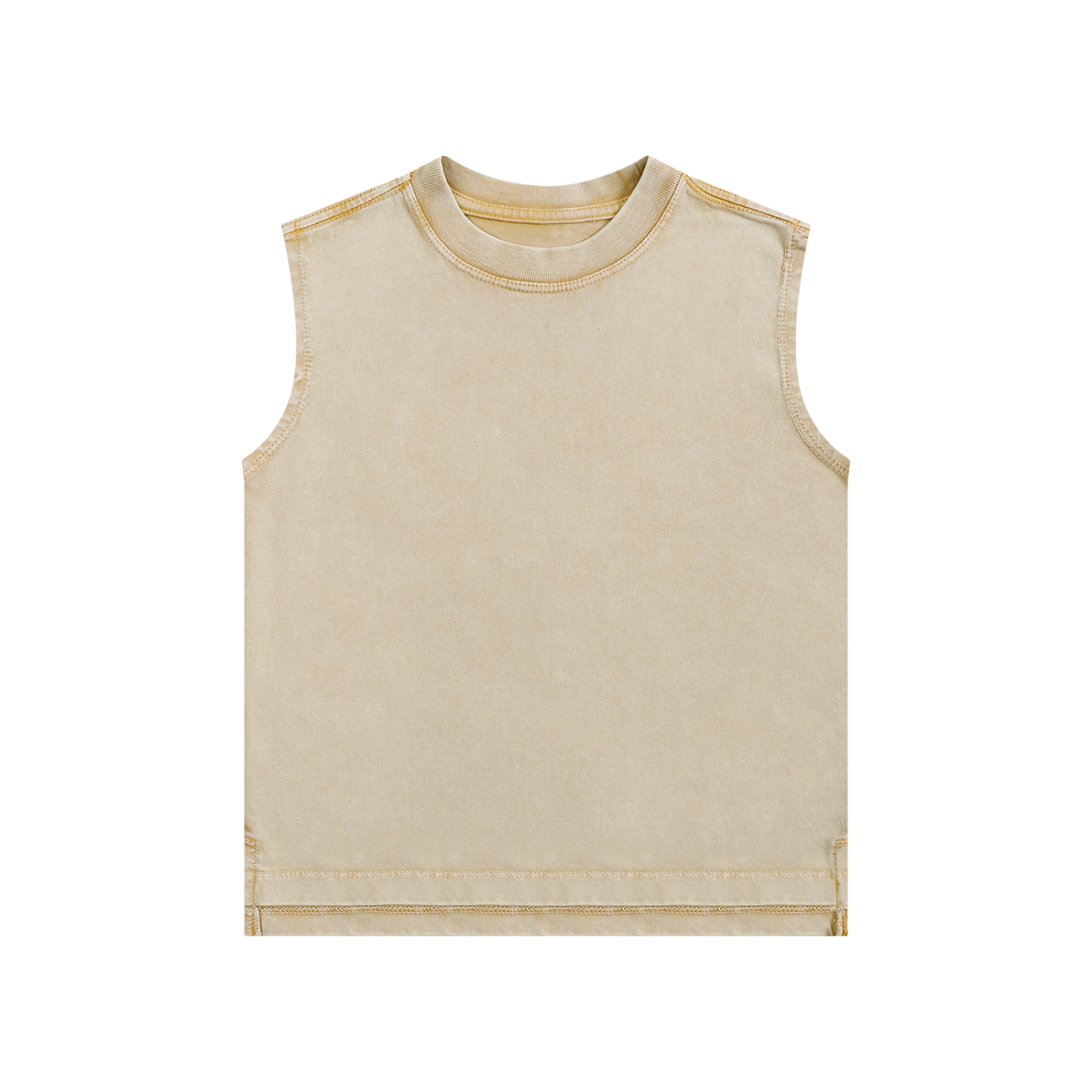 Snow Washed Kids Tank Top | Vintage Cotton Sleeveless Shirt