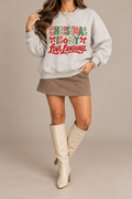 Christmas Is My Love Language Sweatshirt – Retro Holiday Fleece Crewneck