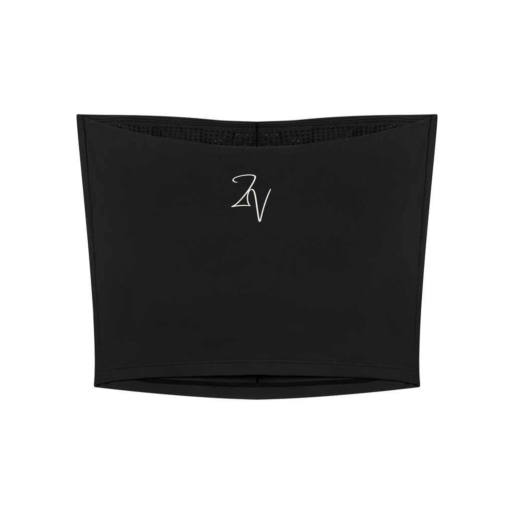 Women's Cropped Tube Top | Built-In Padded Bandeau Top