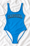 Carolina Football One-Piece Swimsuit – Women’s Game Day Swimwear