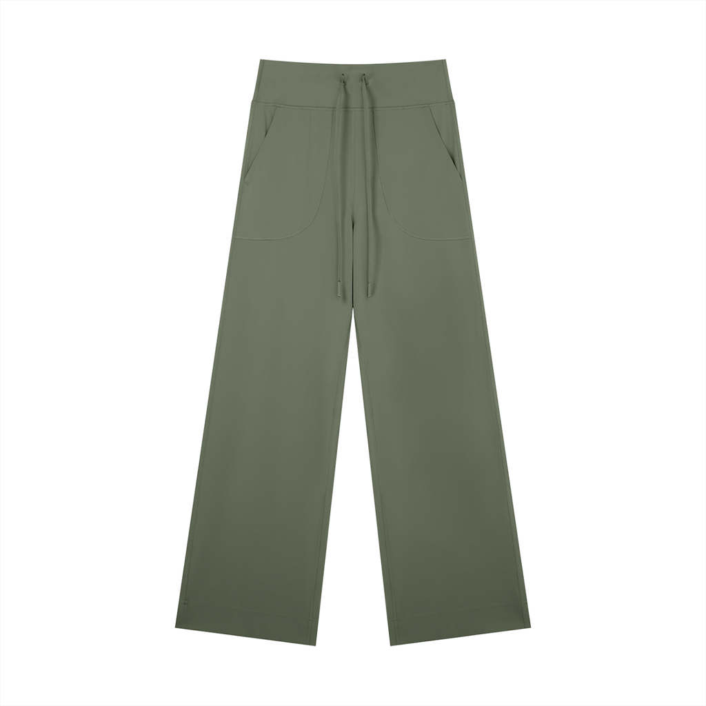 Women's High Rise Straight Leg Lounge Pants | Soft Comfort Everyday Pants