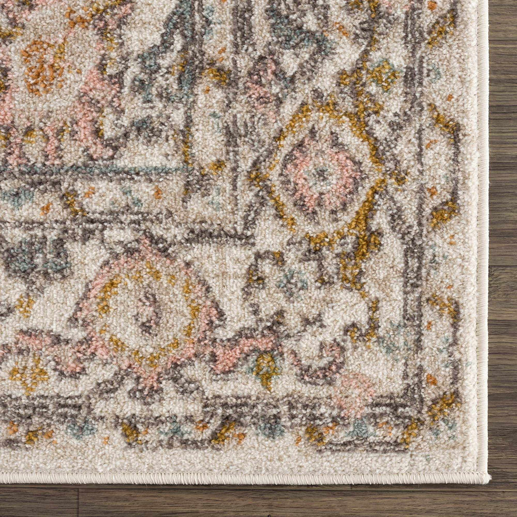 Herstmonceux Vintage Traditional Floral Area Rug