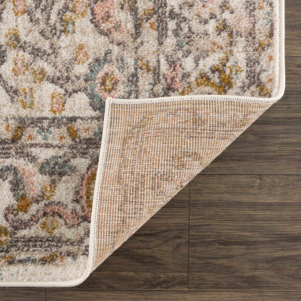 Herstmonceux Vintage Traditional Floral Area Rug