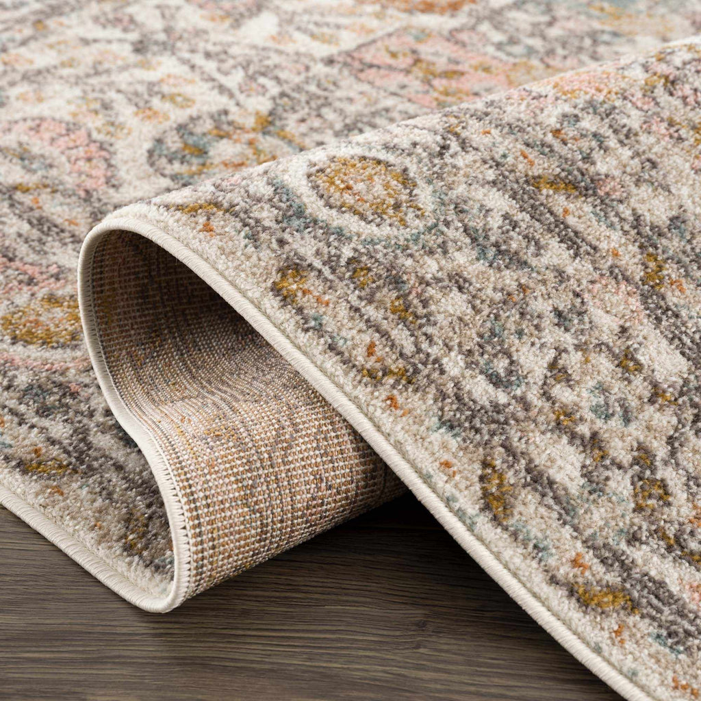 Herstmonceux Vintage Traditional Floral Area Rug