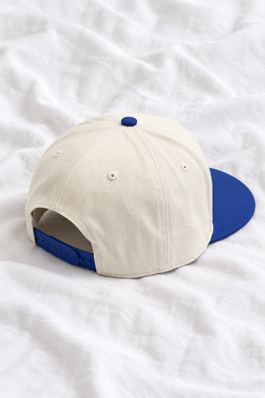 USA Two-Tone Snapback Hat | Vintage Cotton Baseball Cap