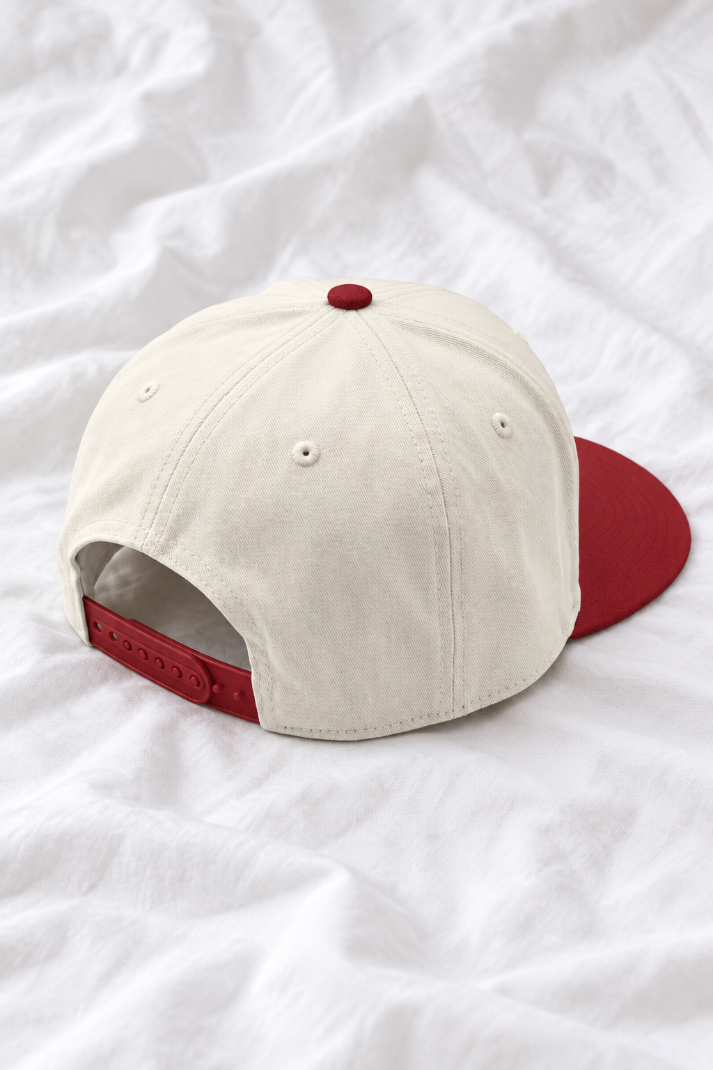 USA Two-Tone Snapback Hat | Vintage Cotton Baseball Cap