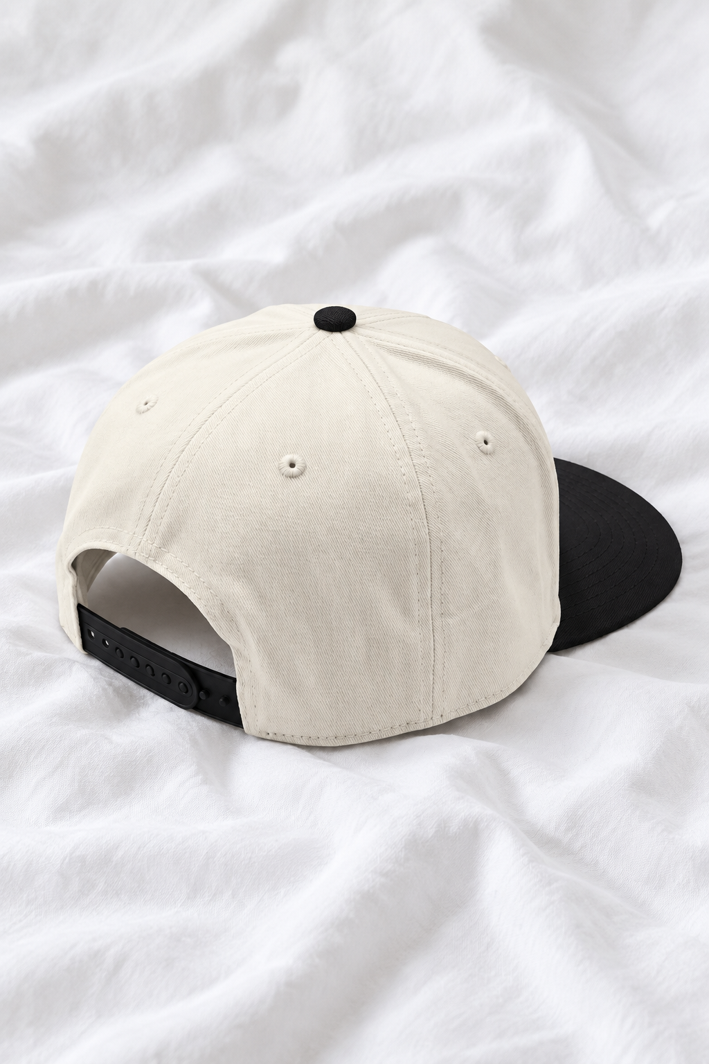 USA Two-Tone Snapback Hat | Vintage Cotton Baseball Cap
