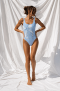Cool Moms Club Bow One Piece Swimsuit – Minimal Beach Swimwear