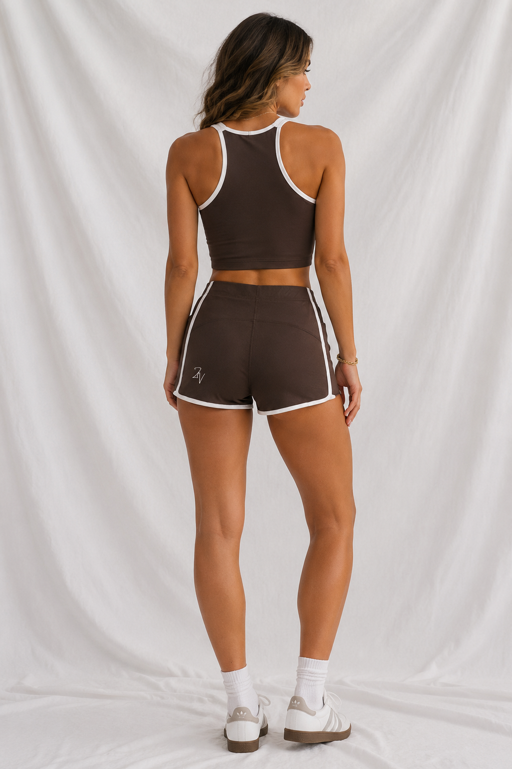 Women's High Rise Color Block Athletic Shorts | Performance Workout Shorts