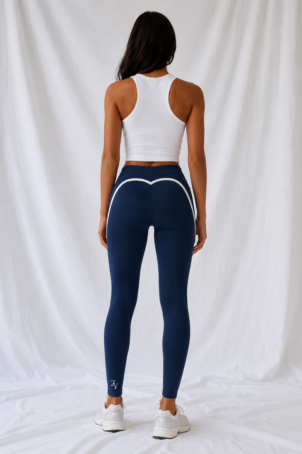 Women's Color Block Yoga Leggings | High-Waisted Athletic Performance Tights