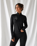 Women's Quarter-Zip Yoga Pullover | Athletic Performance Activewear