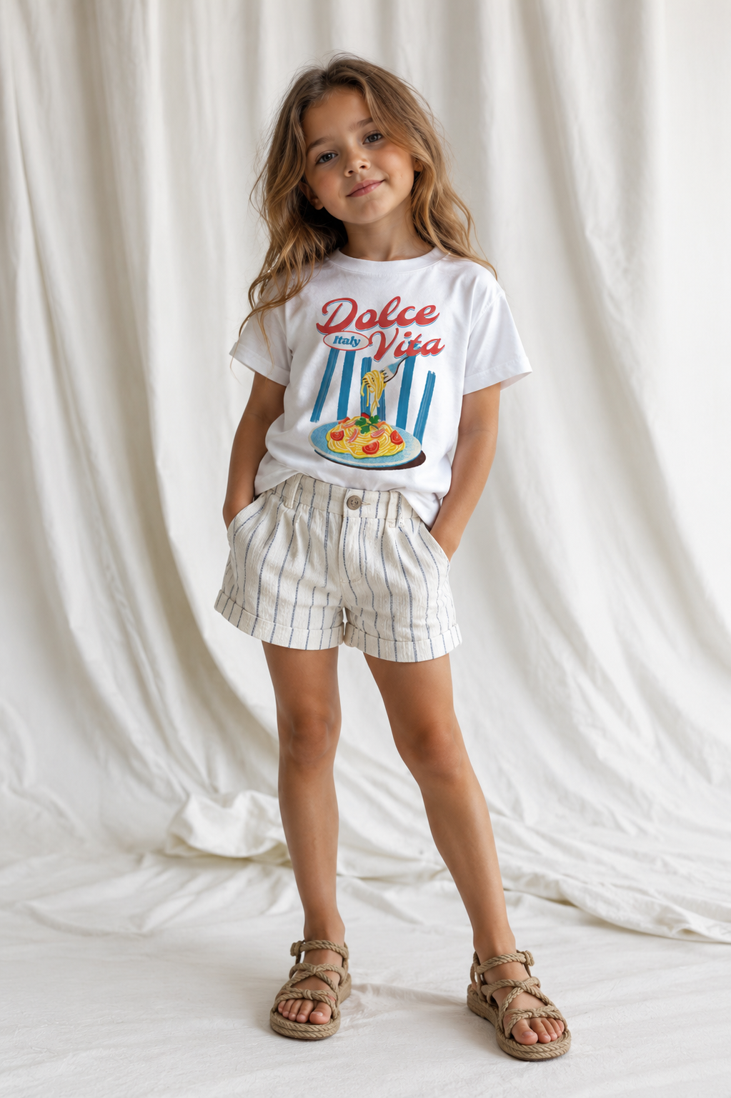 Dolce Vita Pasta Toddler T-Shirt — Italian Food Kids Tee