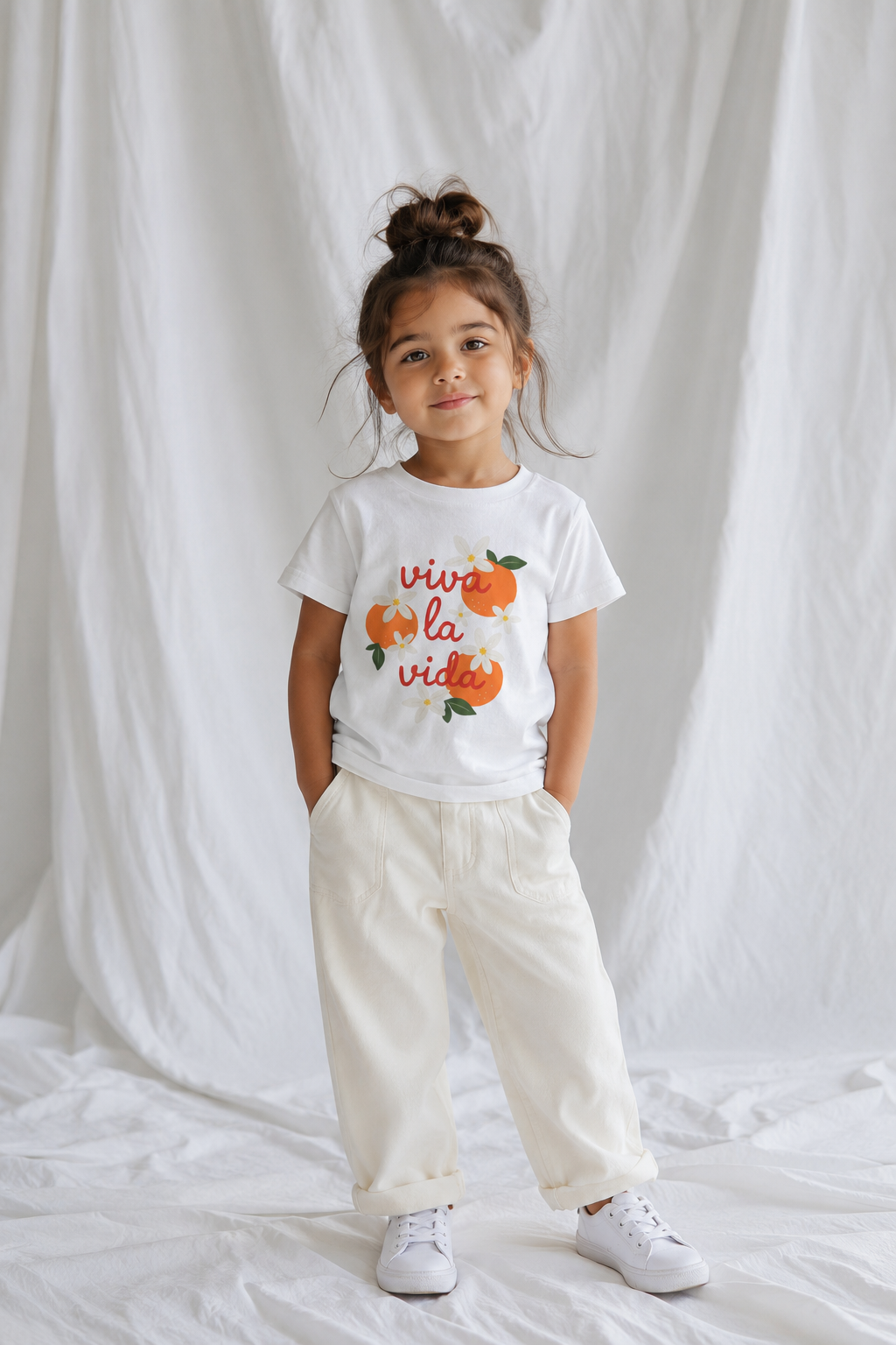 Viva La Vida Toddler T‑Shirt — Orange Blossom Kids Tee