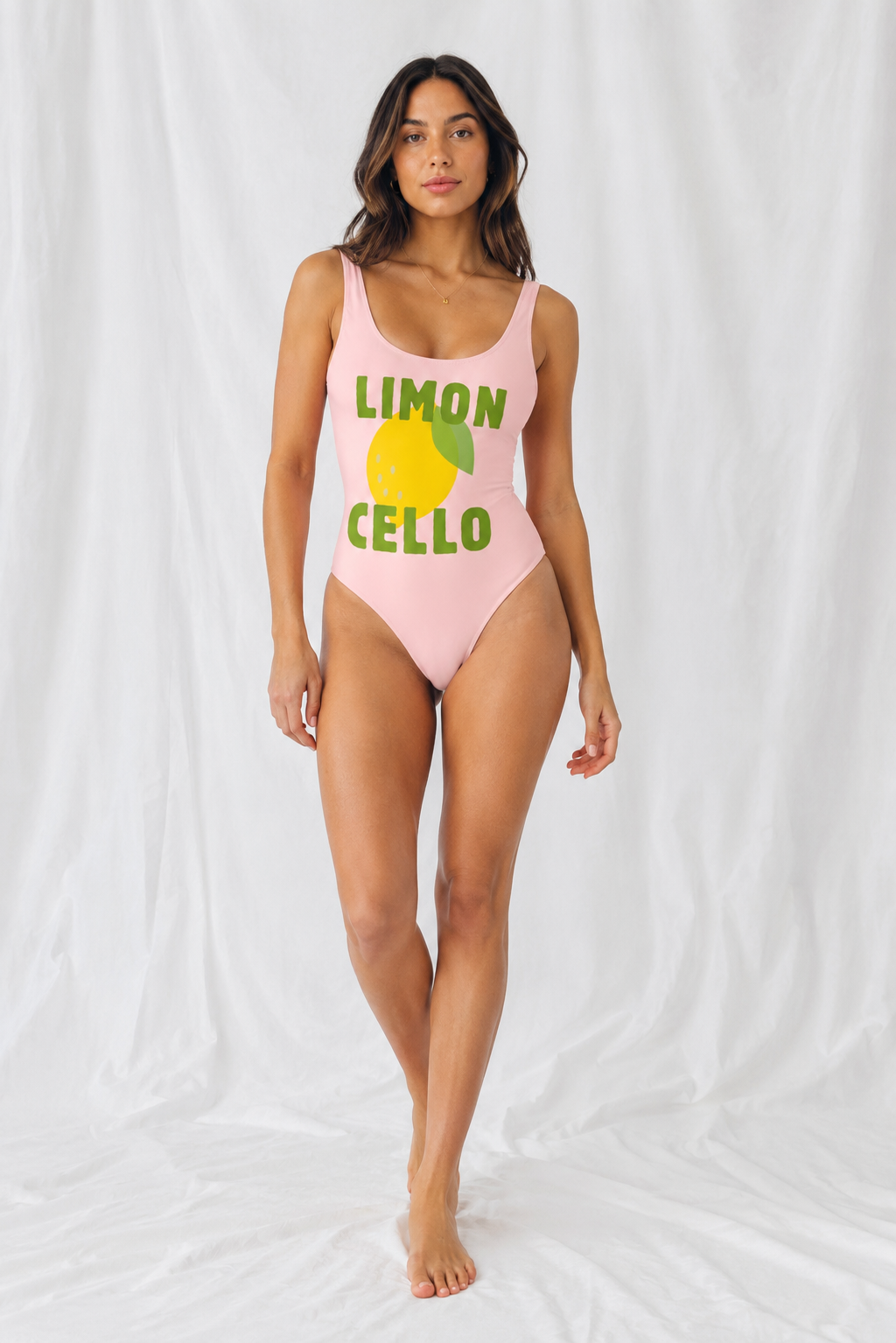 Women's Limoncello One-Piece Swimsuit | Italian Summer Swimwear