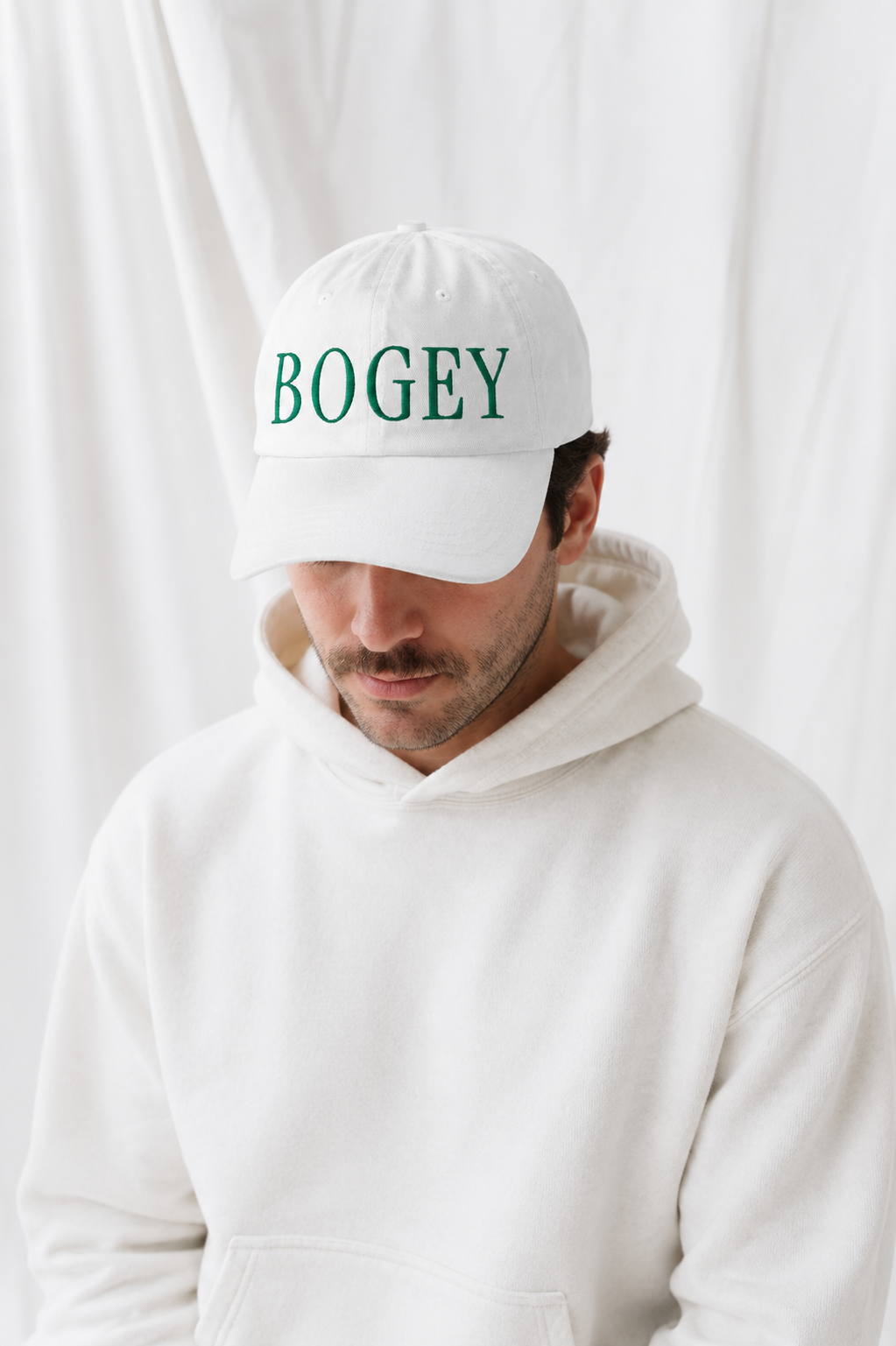 Bogey Embroidered Golf Hat | Adjustable Cotton Dad Cap