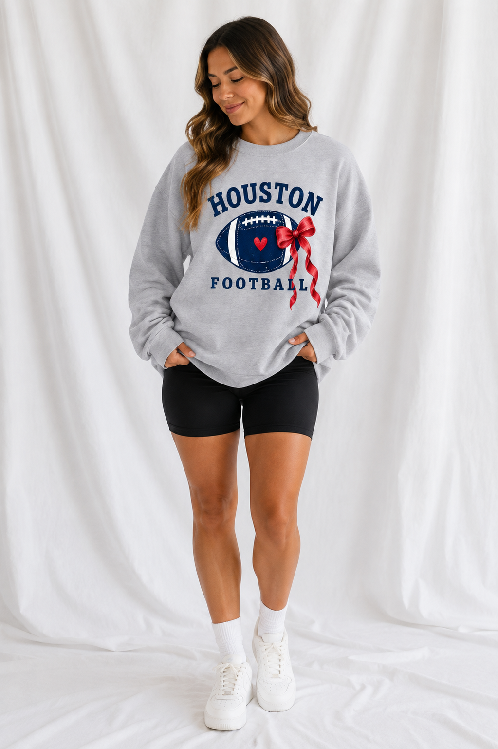 Houston Football Heavyweight Sweatshirt
