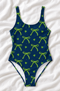 Seattle Football One-Piece Swimsuit – Women’s Game Day Swimwear